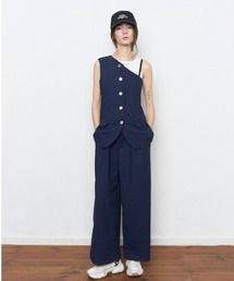 Muel Chic（ミュエルシック）の「Dakota rompers ダコタロンパース（サロペット/オーバーオール）」
