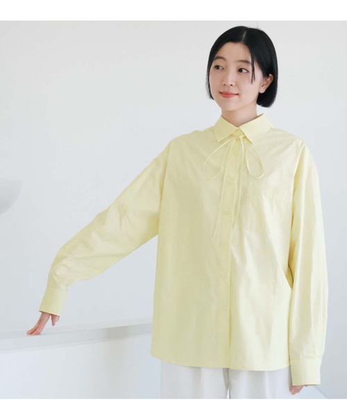 ＴＨＲＥＥ　ＦＩＦＴＹ　ＳＴＡＮＤＡＲＤ　小谷　実由さんと作った　こだわりの薄黄色シャツ　〈イエロー〉