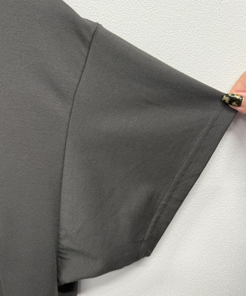 Futier land(フューティアランド)の「コード刺繍リボン柄Tシャツ(Tシャツ/カットソー・レディース・ホワイト/ブラック/チャコールグレー・FREE)」の20枚目の写真