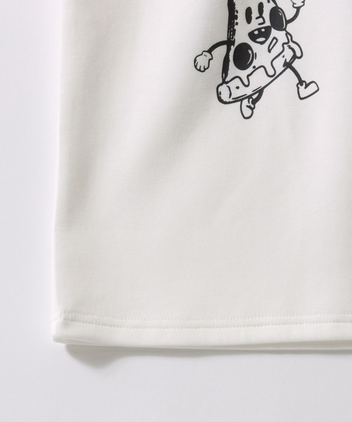 SITRY(シトリー)の「Punch the dough Graffiti Print T-shirt/ポンチ オーバーサイズ 落書き イラスト 総柄 半袖Tシャツ レディース メンズ(Tシャツ/カットソー・メンズ・ブラック/ホワイト・L/M)」の3枚目の写真