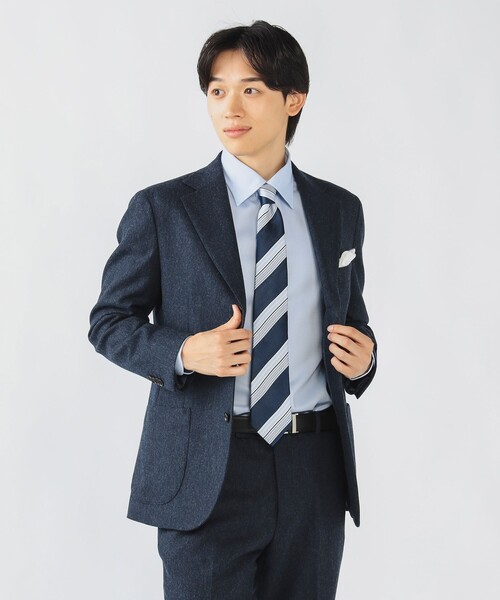 BEAMS HEART（ビームスハート）の「フランネル ジャケット 25AW（セットアップ対応）（テーラードジャケット・メンズ・その他/グレー/ネイビー/その他1・SMALL/MEDIUM/LARGE/X-LARGE/XX-LARGE）」の9枚目の写真