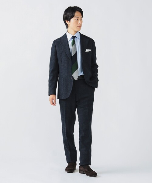 BEAMS HEART（ビームスハート）の「フランネル ジャケット 25AW（セットアップ対応）（テーラードジャケット・メンズ・その他/グレー/ネイビー/その他1・SMALL/MEDIUM/LARGE/X-LARGE/XX-LARGE）」の18枚目の写真