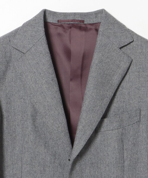 BEAMS HEART（ビームスハート）の「フランネル ジャケット 25AW（セットアップ対応）（テーラードジャケット・メンズ・その他/グレー/ネイビー/その他1・SMALL/MEDIUM/LARGE/X-LARGE/XX-LARGE）」の21枚目の写真