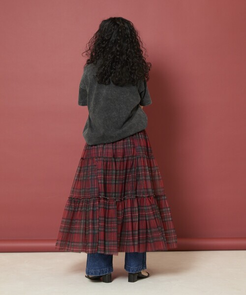 Freada（フリーダ）の「Freada/フリーダ チュール チュチュスカート（スカート・レディース・レッド/レオパード・ONE SIZE）」の7枚目の写真
