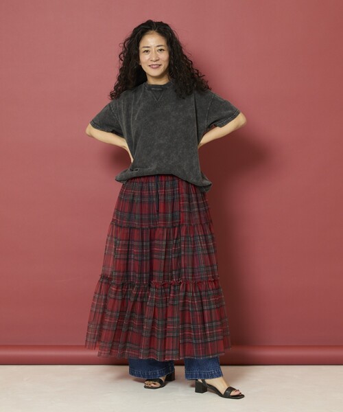 Freada（フリーダ）の「Freada/フリーダ チュール チュチュスカート（スカート・レディース・レッド/レオパード・ONE SIZE）」の8枚目の写真