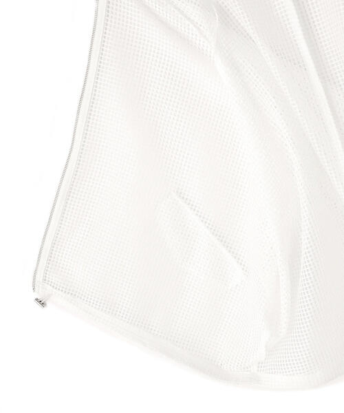 DROIT BELLO（ドロイトベロ）の「DROIT BELLO（ドロイトベロ）オーバーサイズメッシュブルゾン（ブルゾン・レディース・ホワイト系2/ブラック・F）」の17枚目の写真