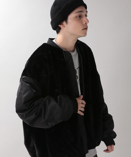 RAGEBLUE（レイジブルー）の「ジップアップブルゾン（ブルゾン・メンズ・ブラック系その他・LARGE）」の9枚目の写真