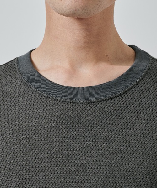 markaware（マーカウェア）の「【MARKAWARE/marka】メッシュTシャツ（Tシャツ/カットソー・メンズ・ブラック/グレー・1/2）」の17枚目の写真