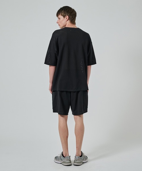 markaware（マーカウェア）の「【MARKAWARE/marka】メッシュTシャツ（Tシャツ/カットソー・メンズ・ブラック/グレー・1/2）」の18枚目の写真