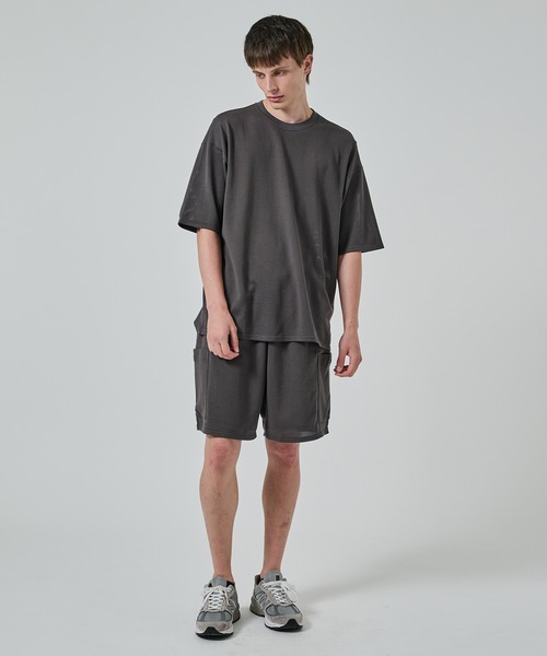 markaware（マーカウェア）の「【MARKAWARE/marka】メッシュTシャツ（Tシャツ/カットソー・メンズ・ブラック/グレー・1/2）」の22枚目の写真