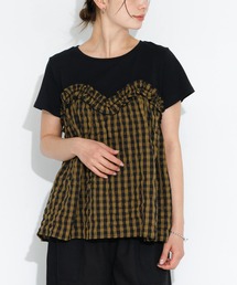 URBAN RESEARCH Sonny Label（アーバンリサーチサニーレーベル）の「フリルビスチェドッキングカットプルオーバー（Tシャツ/カットソー）」