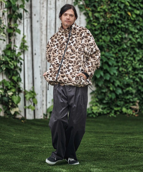 CAMBIO（カンビオ）の「mp13787- Stretch Corduroy Wide Straight Pants ワイドストレートパンツ（その他パンツ・メンズ・サンドベージュ/チャコール/ブラック/アーミー・S/M/L）」の15枚目の写真