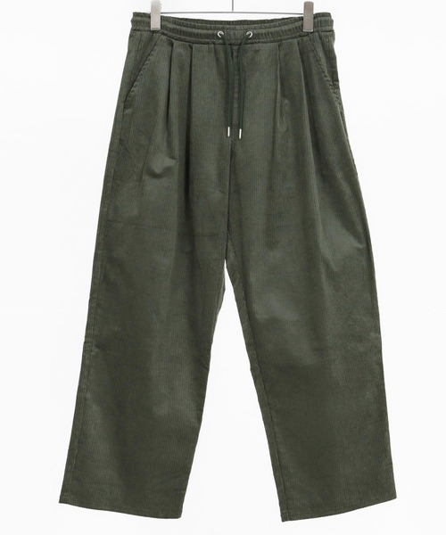 CAMBIO（カンビオ）の「mp13787- Stretch Corduroy Wide Straight Pants ワイドストレートパンツ（その他パンツ・メンズ・サンドベージュ/チャコール/ブラック/アーミー・S/M/L）」の22枚目の写真
