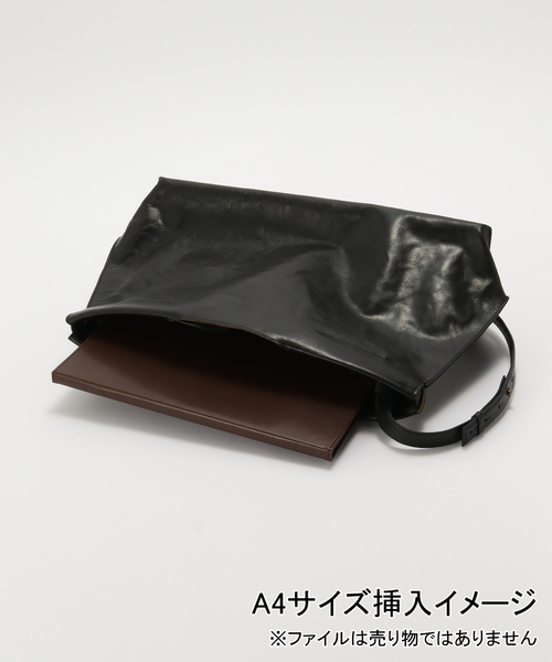 FRAMeWORK(フレームワーク)の「Bea Mombaers SHOPPER MIDI(ショルダーバッグ・レディース・ブラック・FREE)」の7枚目の写真