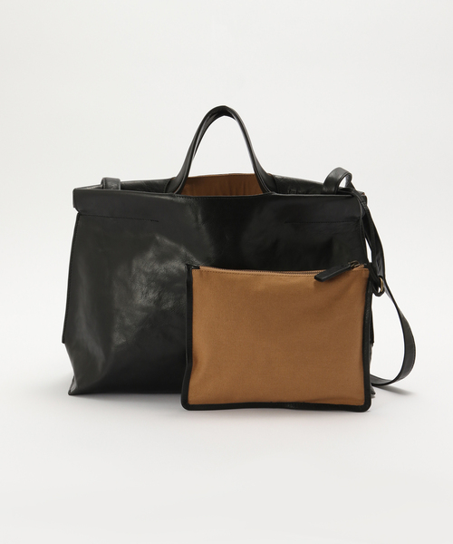 FRAMeWORK(フレームワーク)の「Bea Mombaers SHOPPER MIDI(ショルダーバッグ・レディース・ブラック・FREE)」の14枚目の写真