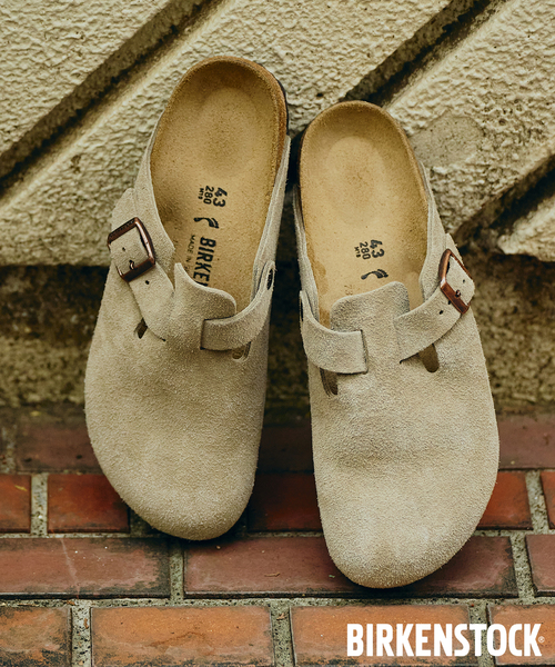 BIRKENSTOCK(ビルケンシュトック)の「【BIRKENSTOCK / ビルケンシュトック】Boston ボストン(サンダル・メンズ・ベージュ・43/42/41/40)」の1枚目の写真