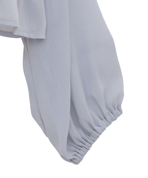 earth music&ecology（アースミュージックアンドエコロジー）の「SET2点シアーシャーリングブラウス＋インナー（シャツ/ブラウス・レディース・オフホワイト/ブルー/ブラック/モカ・FREE）」の19枚目の写真