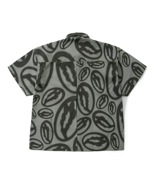 ブラウス シャツ PARADISE YOUTH CLUB/パラダイスユースクラブ PARADISE DIGITAL SHIRT 半袖シャツ 総柄シャツ セール】PARADISE YOUTH CLUB/パラダイスユースクラブ PARADISE