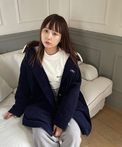 RUBY AND YOU（ルビーアンドユー）の「長袖カットソー（Tシャツ/カットソー・レディース・ブラック・FREE）」の17枚目の写真