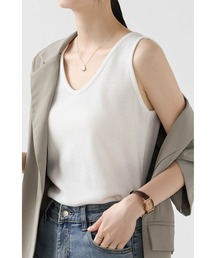 インナー タンクトップ 綿 タンクトップ キャミソール Vネック 夏 春 秋 ワッフル やわらかい Uネック 快適 汗取り スクエアネック 可愛い おしゃれ 大人 無地 シンプル ブラック 黒 モスグリーン 緑 深緑 ホワイト 白