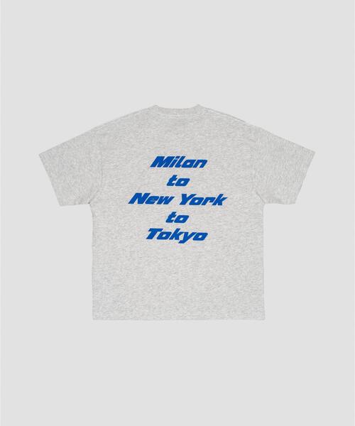 LOTTO（ロット）の「LOTTO　MILAN NY BACK PRINT T-SHIRTS（Tシャツ/カットソー・メンズ・ホワイト/ブラック/グレー・MEDIUM/LARGE/X-LARGE）」の8枚目の写真