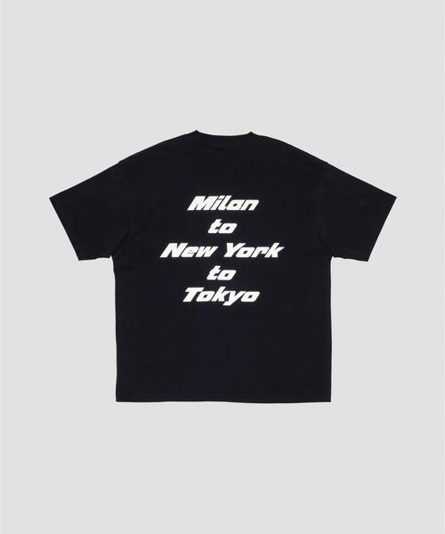 LOTTO（ロット）の「LOTTO　MILAN NY BACK PRINT T-SHIRTS（Tシャツ/カットソー・メンズ・ホワイト/ブラック/グレー・MEDIUM/LARGE/X-LARGE）」の4枚目の写真