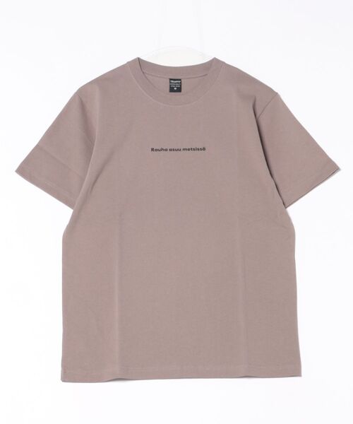 B'day(ビーデイ)の「ヘヴィウェイト天竺 プリント 半袖 クルーネック コットン100%(Tシャツ/カットソー・メンズ・ブラック/ホワイト/グレイッシュベージュ・LARGE/MEDIUM)」の3枚目の写真