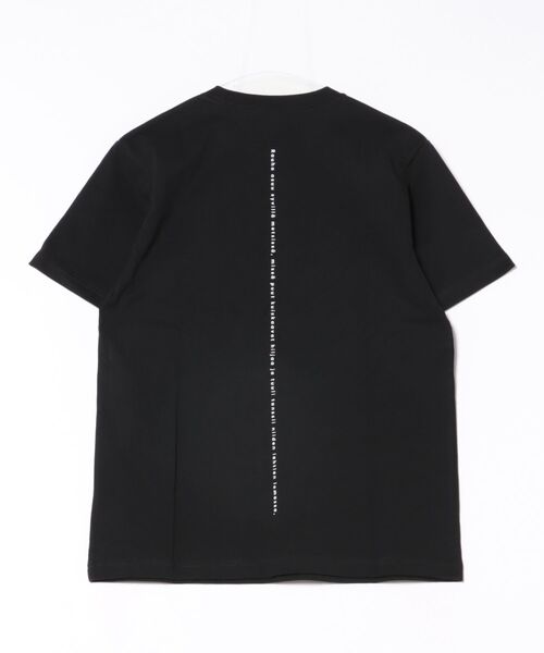 B'day(ビーデイ)の「ヘヴィウェイト天竺 プリント 半袖 クルーネック コットン100%(Tシャツ/カットソー・メンズ・ブラック/ホワイト/グレイッシュベージュ・LARGE/MEDIUM)」の8枚目の写真