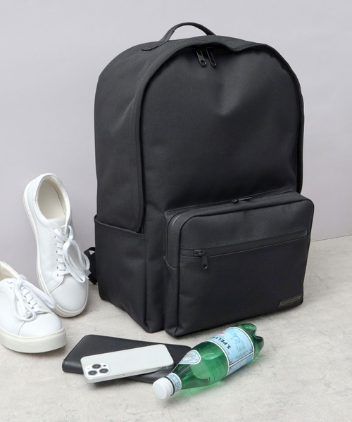 WILDERNESS EXPERIENCE（ウィルダネスエクスペリエンス）の「日本製 ポリエステル 大容量 スーパービッグ デイパック A4対応（バックパック/リュック・メンズ・ブラック・FREE）」の12枚目の写真