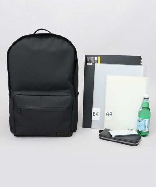 WILDERNESS EXPERIENCE（ウィルダネスエクスペリエンス）の「日本製 ポリエステル 大容量 スーパービッグ デイパック A4対応（バックパック/リュック・メンズ・ブラック・FREE）」の13枚目の写真