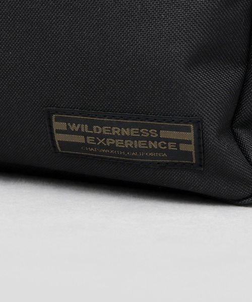 WILDERNESS EXPERIENCE（ウィルダネスエクスペリエンス）の「日本製 ポリエステル 大容量 スーパービッグ デイパック A4対応（バックパック/リュック・メンズ・ブラック・FREE）」の2枚目の写真