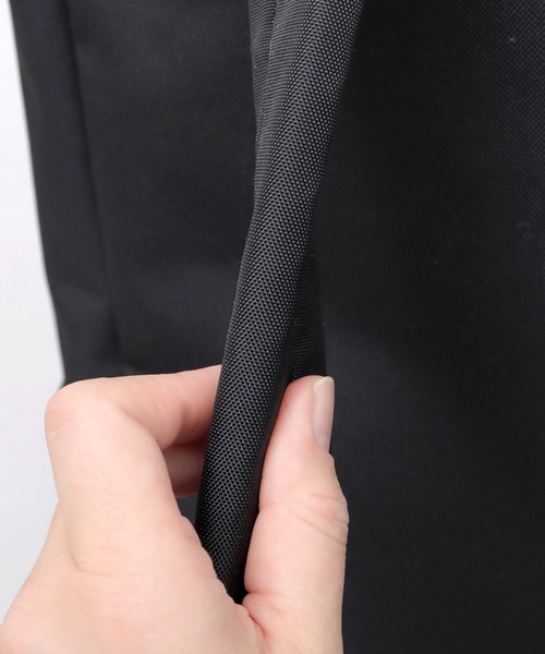 WILDERNESS EXPERIENCE（ウィルダネスエクスペリエンス）の「日本製 ポリエステル 大容量 スーパービッグ デイパック A4対応（バックパック/リュック・メンズ・ブラック・FREE）」の7枚目の写真