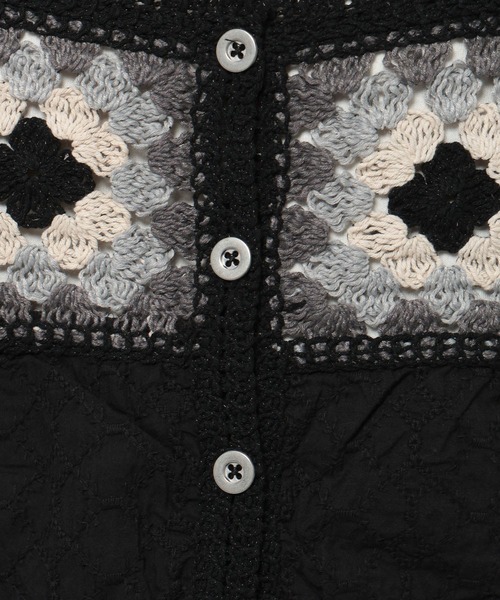 niko and...(ニコアンド)の「クロシェドッキングキャミソール(キャミソール・レディース・アイボリー/ブラック・FREE)」の16枚目の写真