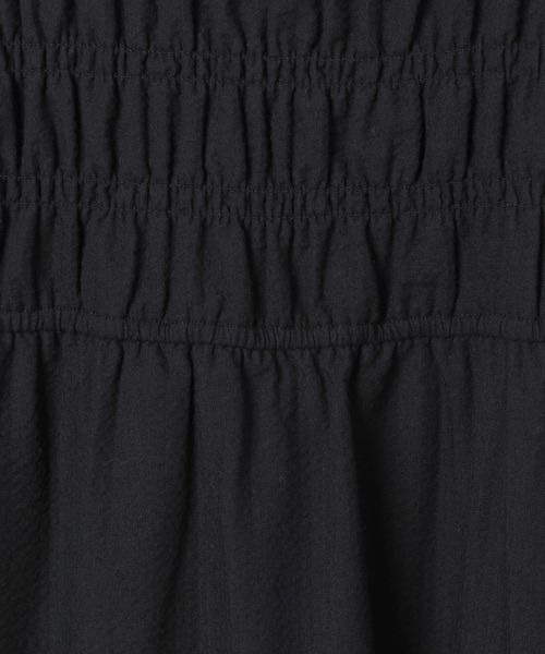 JEANASIS(ジーナシス)の「フロントZIPシャーリングワンピース/570771(ジャンパースカート・レディース・ブラック/グレー系その他/イエロー系その他・FREE)」の12枚目の写真