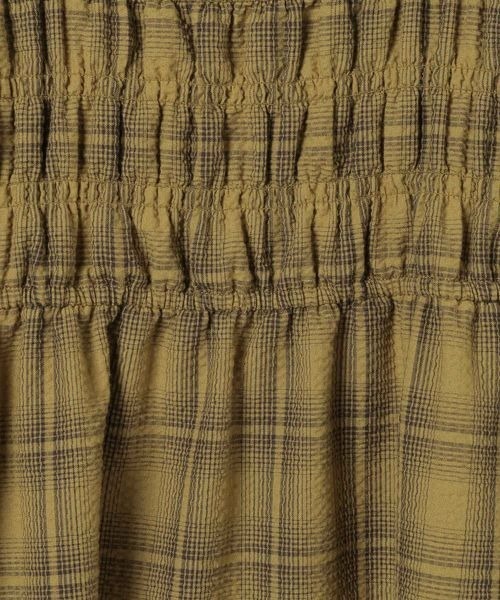 JEANASIS(ジーナシス)の「フロントZIPシャーリングワンピース/570771(ジャンパースカート・レディース・ブラック/グレー系その他/イエロー系その他・FREE)」の10枚目の写真