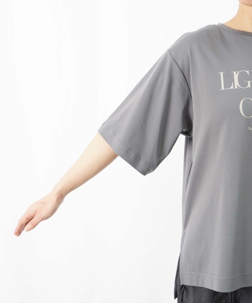 tシャツ LC/LLL シルケットロゴカットソー レディース LADY LUCK LUCA tシャツ LC/LLL シルケットロゴカットソー