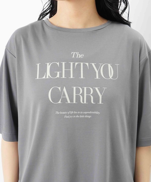 tシャツ LC/LLL シルケットロゴカットソー レディース LC/LLL シルケットロゴカットソー（Tシャツ/カットソー）｜LUCA