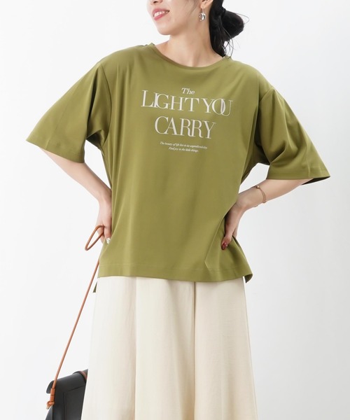 マルシャルテル LADY LUCK LUCA バックロゴ ドッキングスウェット セール】LC/LLL シルケットロゴカットソー（Tシャツ/カットソー