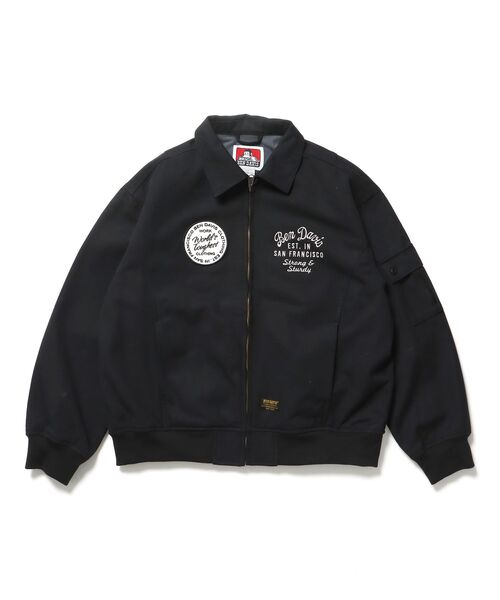 BEN DAVIS（ベンデイビス）】COTTON DUCK SOUVENIR JACKET