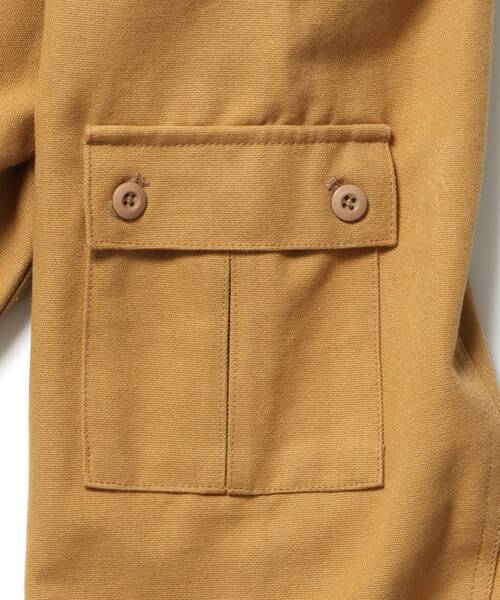 BEN DAVIS（ベンデイビス）の「【BEN DAVIS（ベンデイビス）】COTTON DUCK SOUVENIR JACKET / ジャケット ダック ジップ ワッペン 刺繍（ブルゾン・メンズ・ブラック/カーキ/ベージュ・MEDIUM/LARGE/X-LARGE）」の7枚目の写真