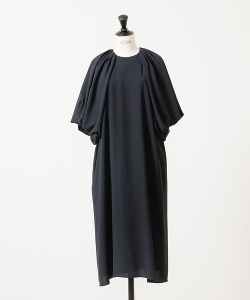 DESIGNWORKS(デザインワークス)の「バルーンスリーブワンピース(ワンピース・レディース・イエロー/ブラック・38)」の18枚目の写真