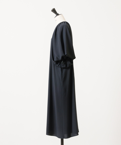 DESIGNWORKS(デザインワークス)の「バルーンスリーブワンピース(ワンピース・レディース・イエロー/ブラック・38)」の8枚目の写真
