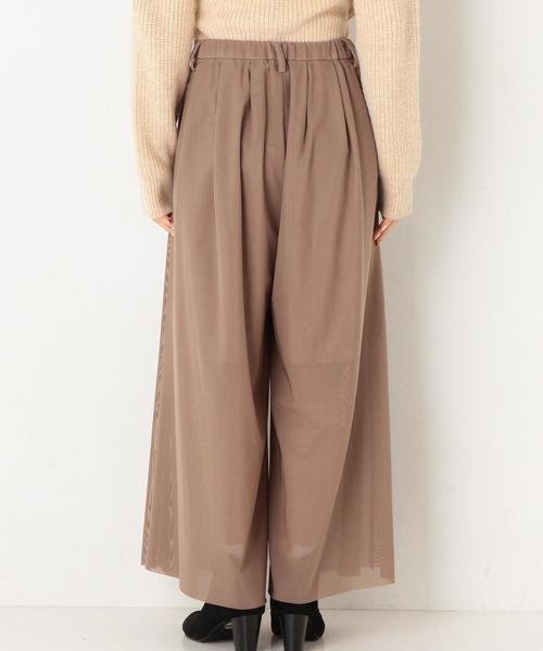 Another Edition（アナザーエディション）の「メッシュワイドパンツ/AEFC MESH WIDE PT◆（その他パンツ・レディース・ブラック/ブラウン・フリー）」の3枚目の写真