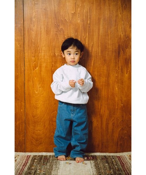 ooju（オージュ）の「【ooju】オージュジーンズ（デニムパンツ・キッズ・インディゴブルー/ブルー・1/2/4/3）」の2枚目の写真