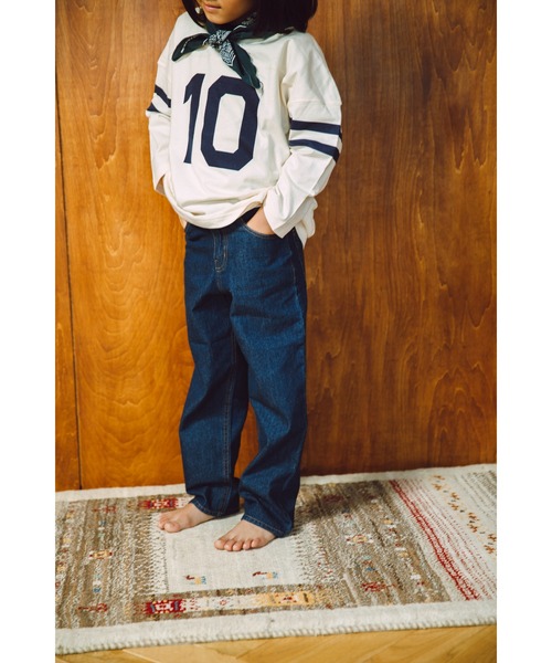 ooju（オージュ）の「【ooju】オージュジーンズ（デニムパンツ・キッズ・インディゴブルー/ブルー・1/2/4/3）」の12枚目の写真