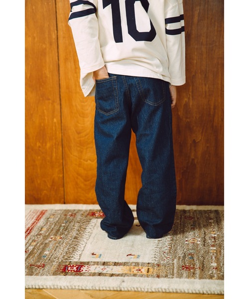 ooju（オージュ）の「【ooju】オージュジーンズ（デニムパンツ・キッズ・インディゴブルー/ブルー・1/2/4/3）」の13枚目の写真