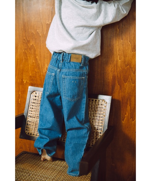 ooju（オージュ）の「【ooju】オージュジーンズ（デニムパンツ・キッズ・インディゴブルー/ブルー・1/2/4/3）」の19枚目の写真