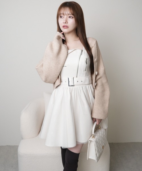 セール】チュールフレアジャンスカワンピース（ワンピース