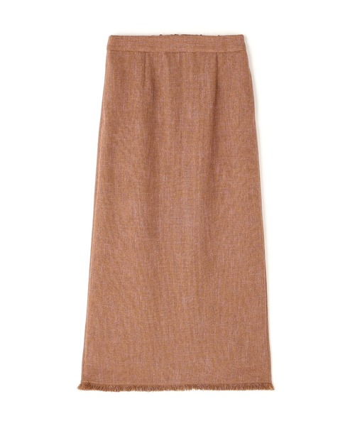 N.（N. Natural Beauty Basic）（エヌエヌナチュラルビューティーベーシック）の「サマーツイードベスト＆スカート（セットアップ・レディース・キャメル/ブラック・MEDIUM）」の16枚目の写真