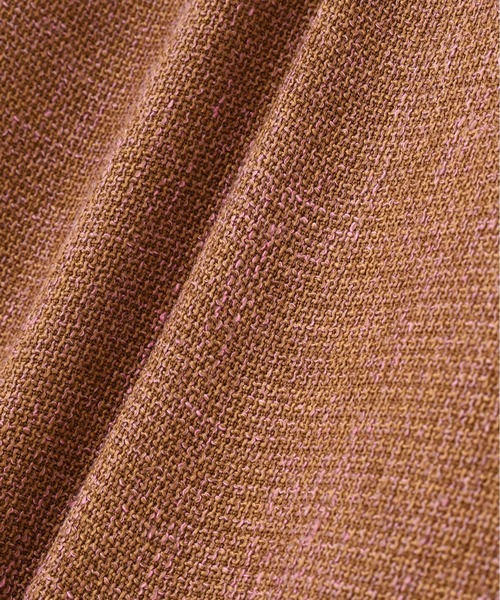 N.（N. Natural Beauty Basic）（エヌエヌナチュラルビューティーベーシック）の「サマーツイードベスト＆スカート（セットアップ・レディース・キャメル/ブラック・MEDIUM）」の17枚目の写真